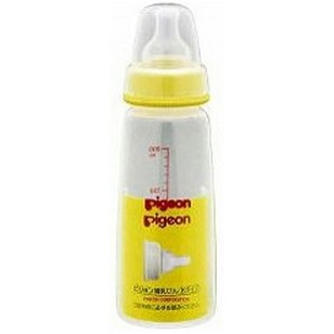 Pigeon PP奶瓶 200 ml(連S丸孔奶咀一個)(日本內銷版)